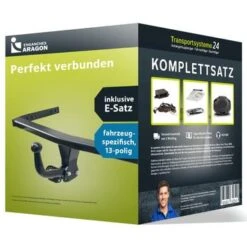 Set: Anhängerkupplung Starr TowCar + Elektrosatz 13-pol ECS Electronics Mercedes GLE Coupe 07.2019 - Jetzt