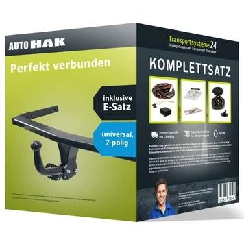 Set: Anhängerkupplung Starr Auto Hak + Elektrosatz 7-pol Trail-tec Audi A6 Limousine 06.1994 - 12.1996 3 Set: Anhängerkupplung Starr Auto Hak + Elektrosatz 7-pol Trail-tec Audi A6 Limousine 06.1994 - 12.1996