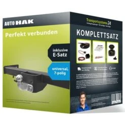 Set: Anhängerkupplung Starr Auto Hak + Elektrosatz 7-pol Trail-tec Iveco Daily 1989 - 04.1999