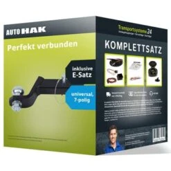 Set: Anhängerkupplung Starr Auto Hak + Elektrosatz 7-pol Trail-tec Chevrolet Silverado 01.2007 - Jetzt