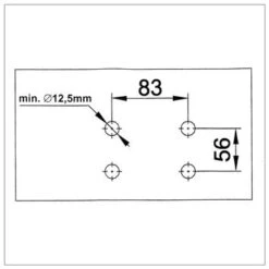 ZB AHK Kugelkopf 4 Loch 20mm Höher 7 ZB AHK Kugelkopf 4 Loch 20mm Höher -Autogepäckträger Geschäft zt605 2
